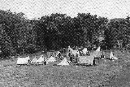 Camping at Manitou, 1958